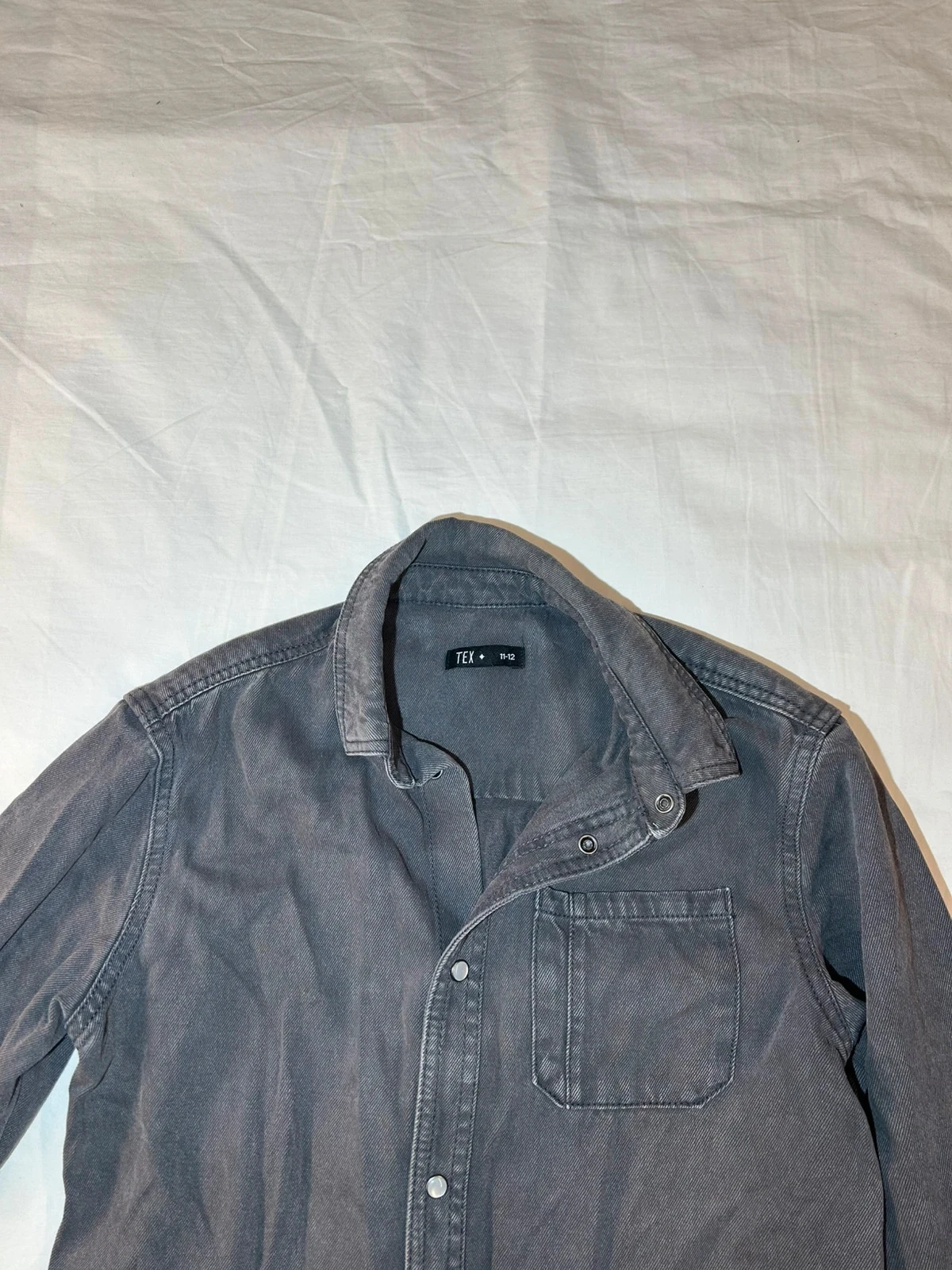 Zwarte tex jeansjas – photo 3